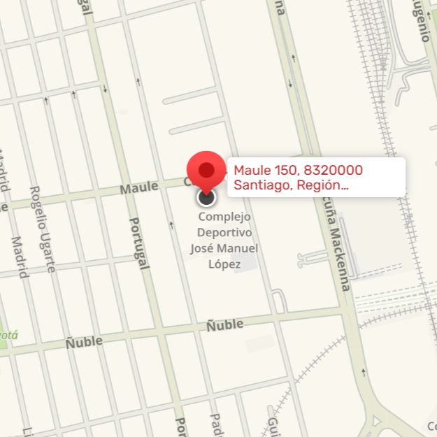 Mapa Maule