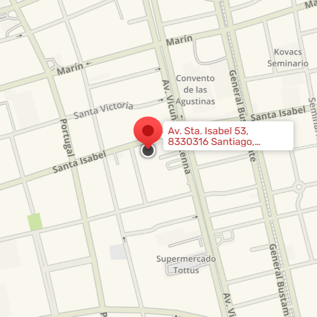 Mapa Santa Isabel